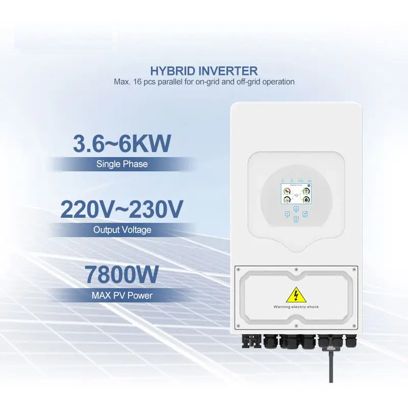 Deye Hybrid Solar Inverter 3.6K-8K